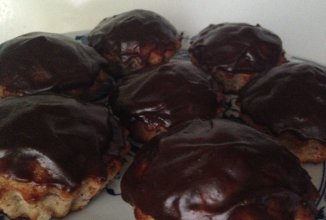 Маффины с вишней