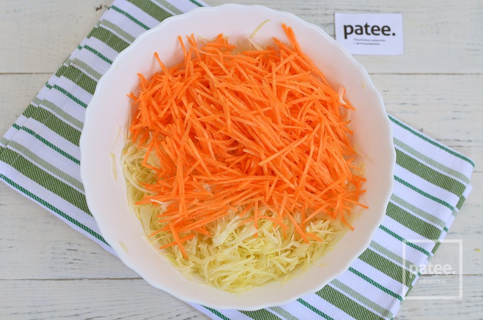 Капустный салат Витаминный - Шаг 5