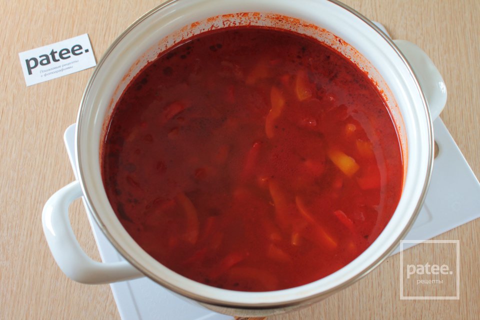 Томатный суп с кукурузой - Шаг 8