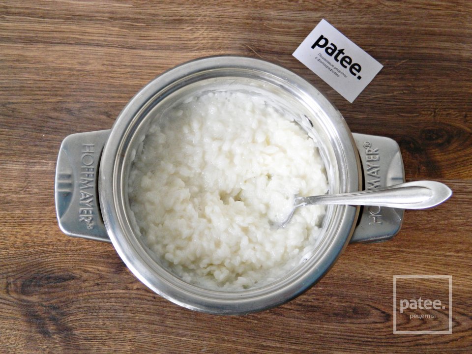 Шоколадная рисовая каша - Шаг 4