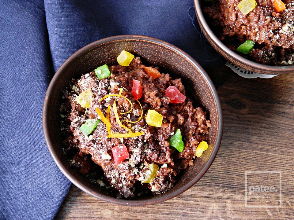 Шоколадная рисовая каша - Шаг 17