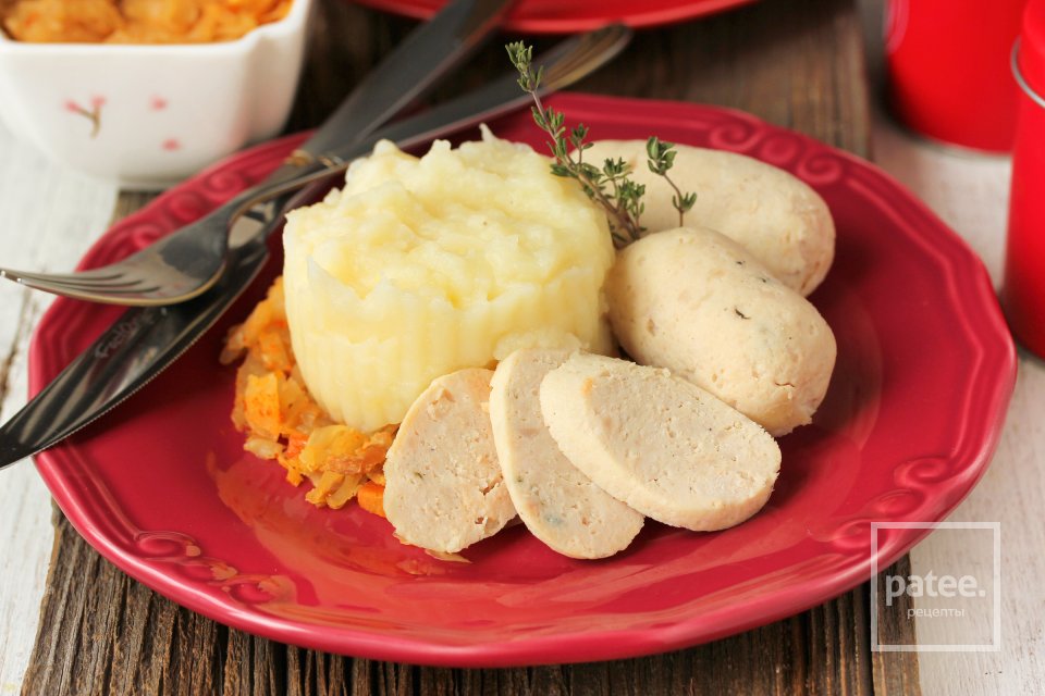 Куриные сардельки Сливочные - Шаг 11