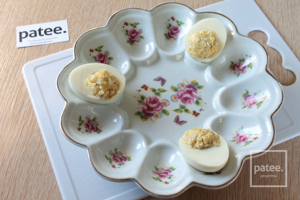 Яйца фаршированные - Шаг 5