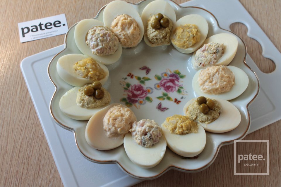 Яйца фаршированные - Шаг 11