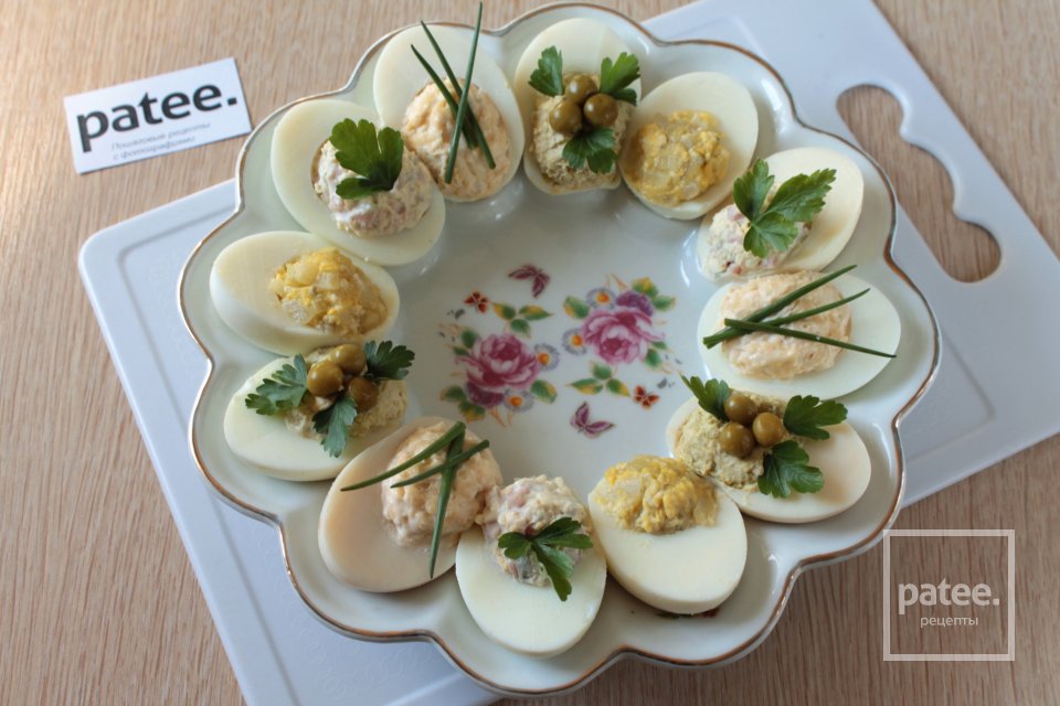 Яйца фаршированные - Шаг 12