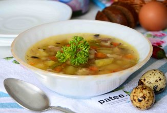 Рыбный суп из консервированной сельди