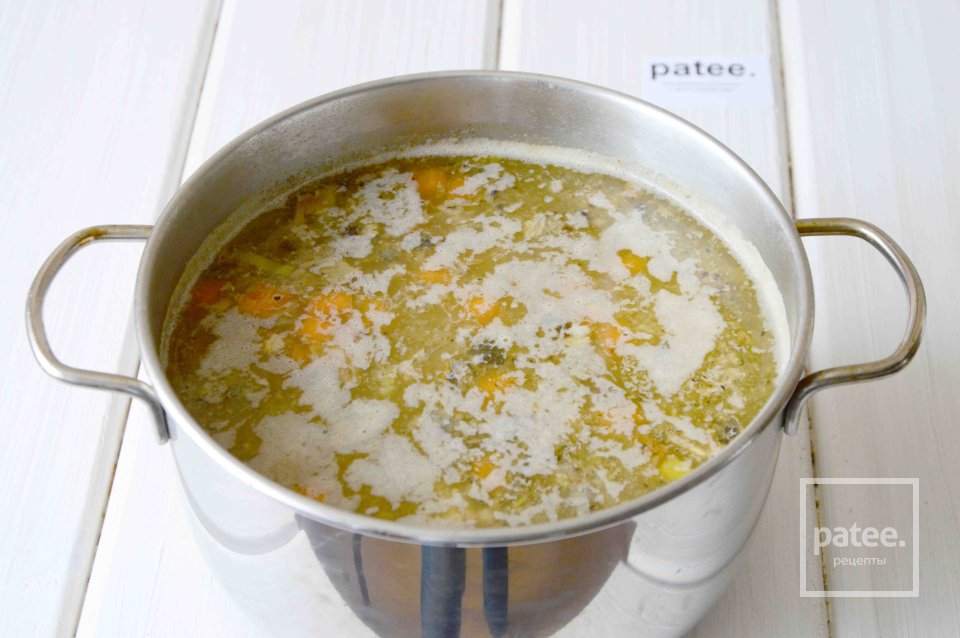 Рыбный суп из консервированной сельди - Шаг 12