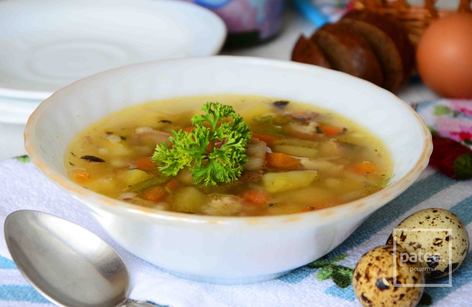 Рыбный суп из консервированной сельди - Шаг 13