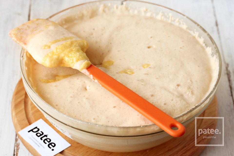 Пасхальный кулич на топлёном молоке с курагой - Шаг 9