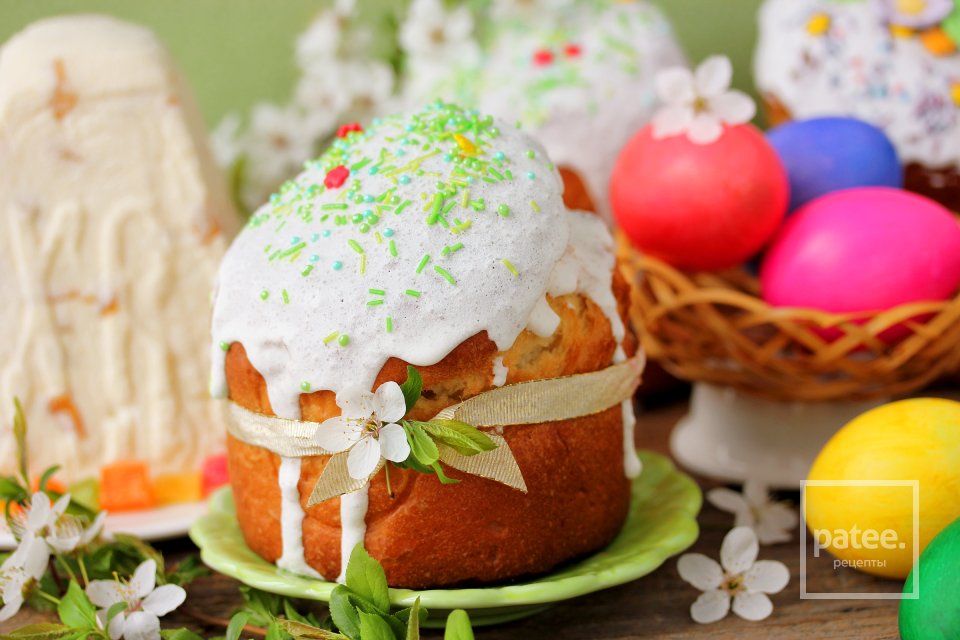 Пасхальный кулич на топлёном молоке с курагой - Шаг 20