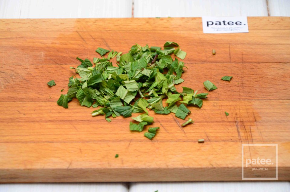 Овощной салат с мятной заправкой - Шаг 5