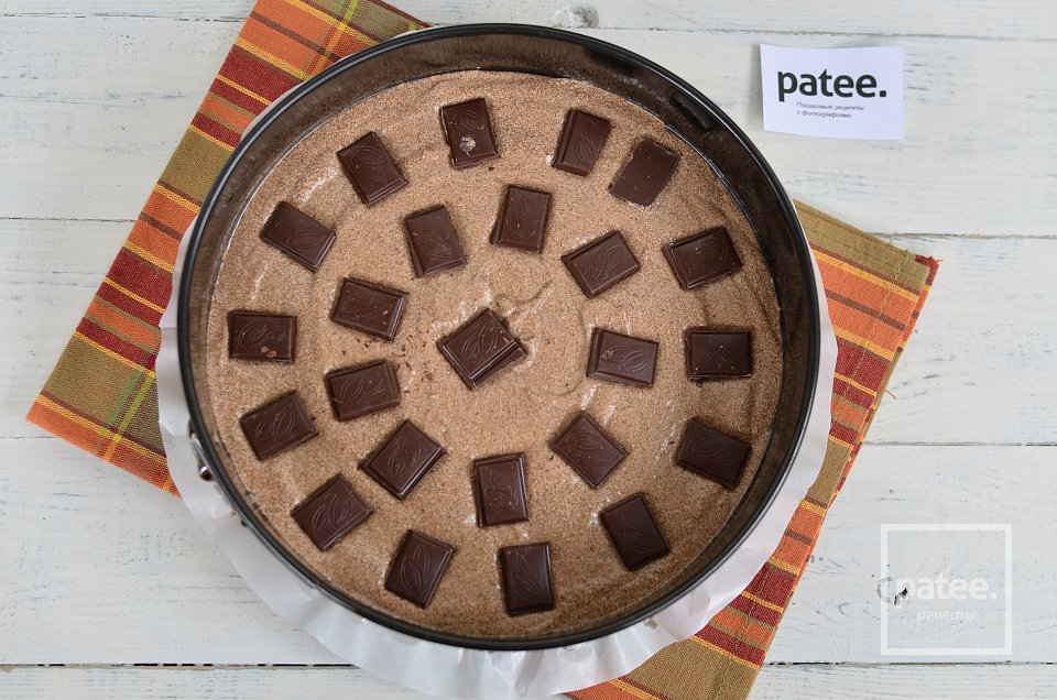 Шоколадный манник с шоколадной начинкой - Шаг 10
