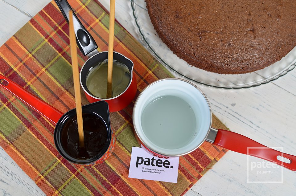 Шоколадный манник с шоколадной начинкой - Шаг 13