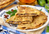 Ленивые чебуреки из тортильи