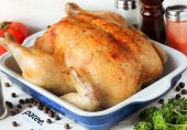 Курица, запечённая в духовке