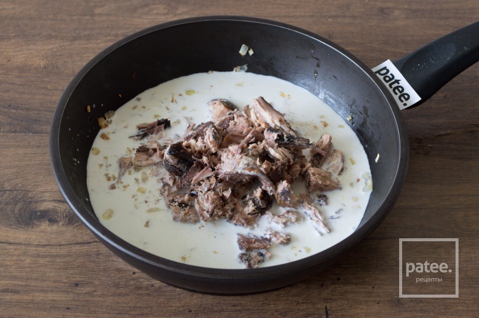 Спагетти с тунцом и маслинами - Шаг 7