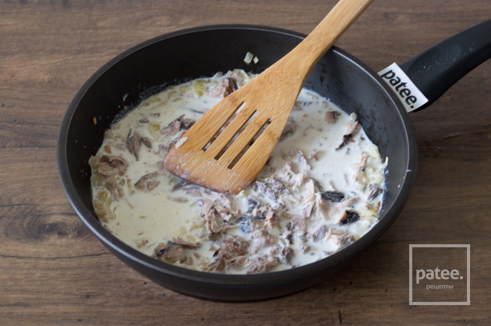 Спагетти с тунцом и маслинами - Шаг 8