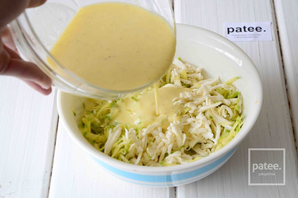 Запеканка из кабачков с грибами - Шаг 9