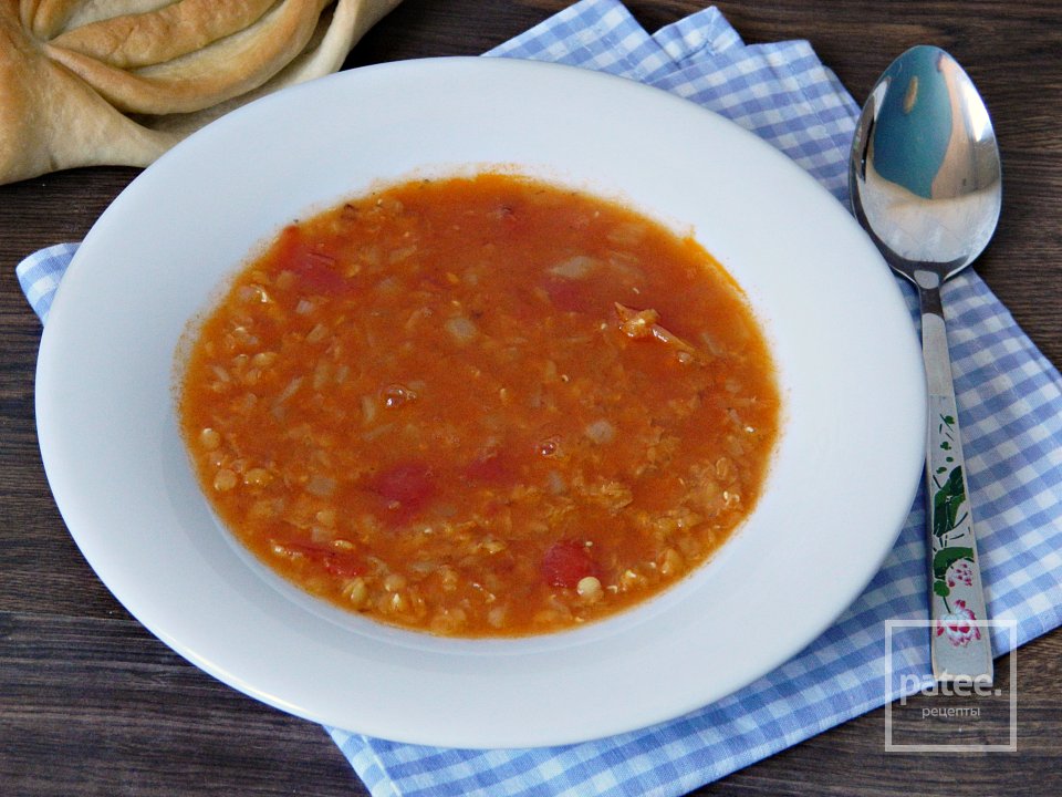 Томатно - чечевичный суп - Шаг 13