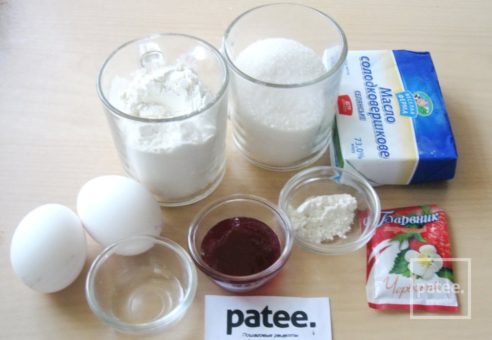 Песочные корзинки и тарталетки с кремом - Шаг 1