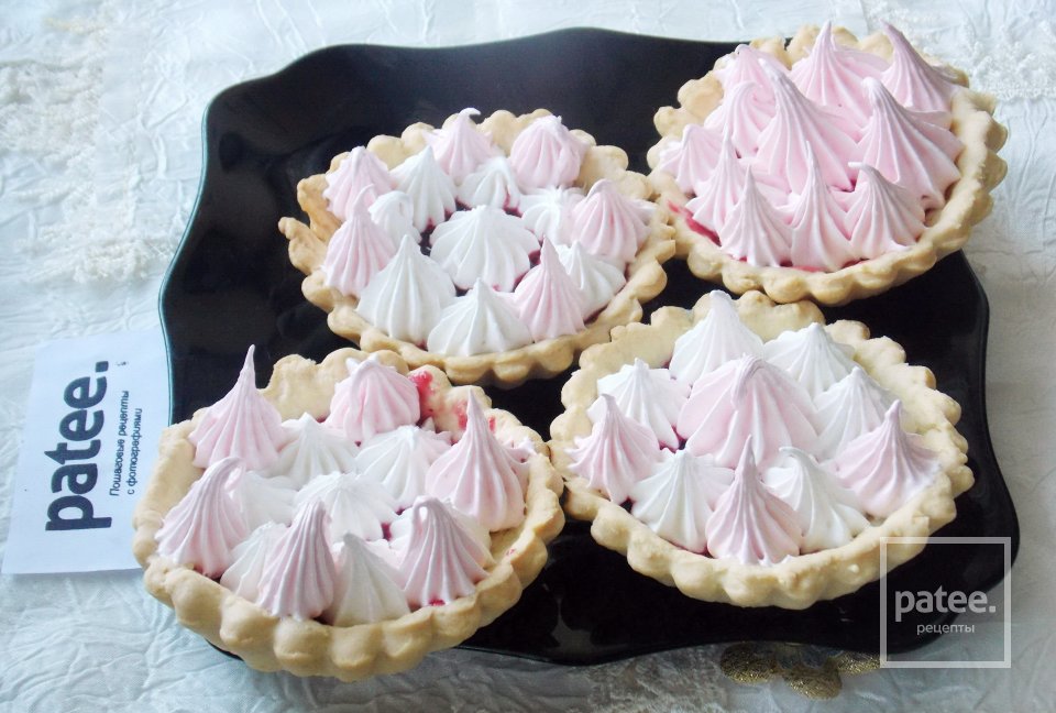 Песочные корзинки и тарталетки с кремом - Шаг 14