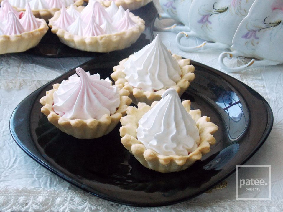 Песочные корзинки и тарталетки с кремом - Шаг 15
