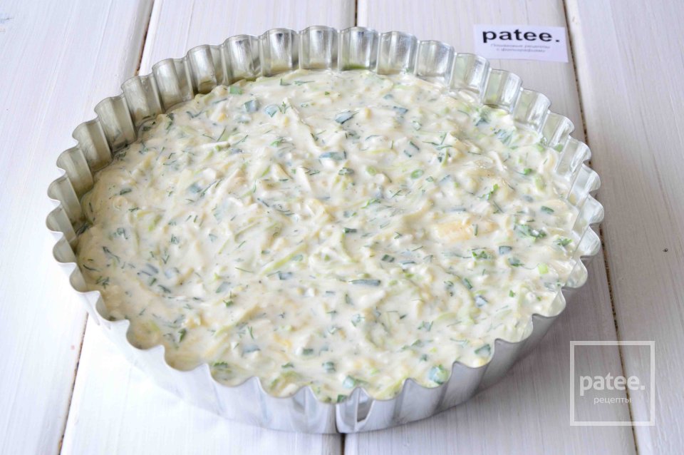 Запеканка из кабачков с картофелем и помидорами - Шаг 9