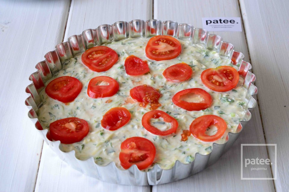 Запеканка из кабачков с картофелем и помидорами - Шаг 10