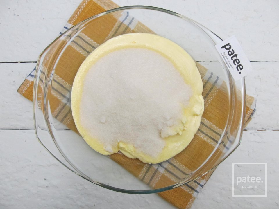 Кекс с белковым кремом - Шаг 3