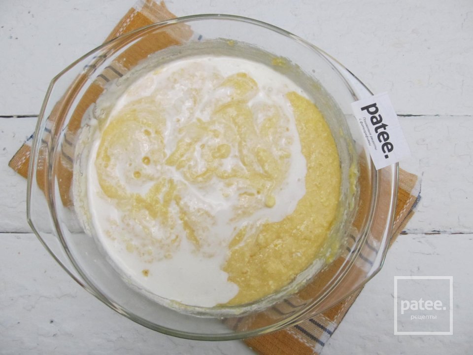 Кекс с белковым кремом - Шаг 6