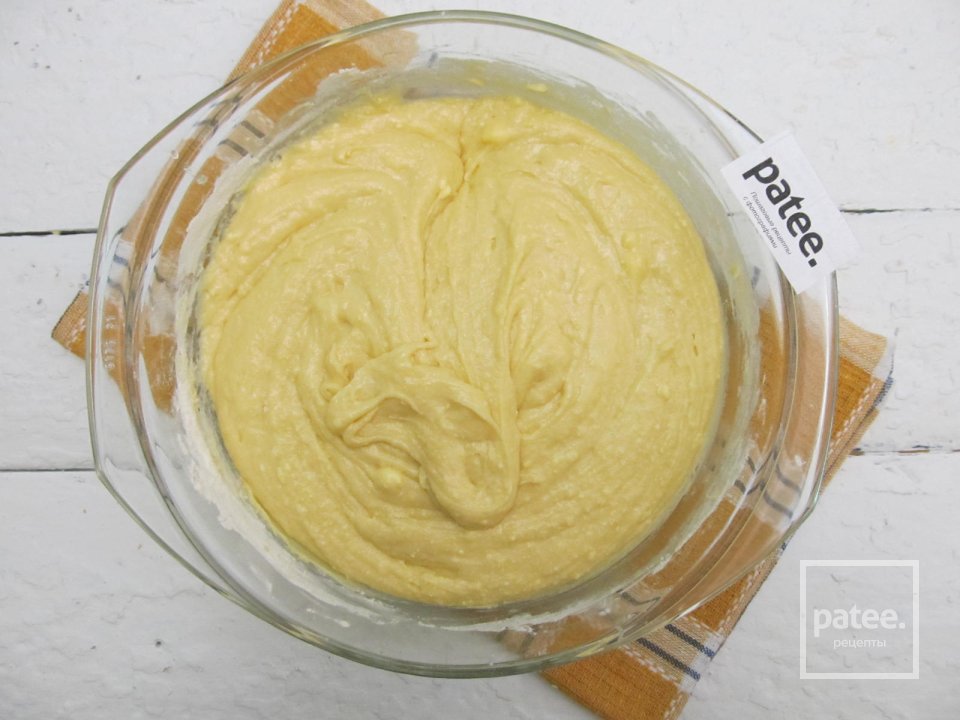 Кекс с белковым кремом - Шаг 7