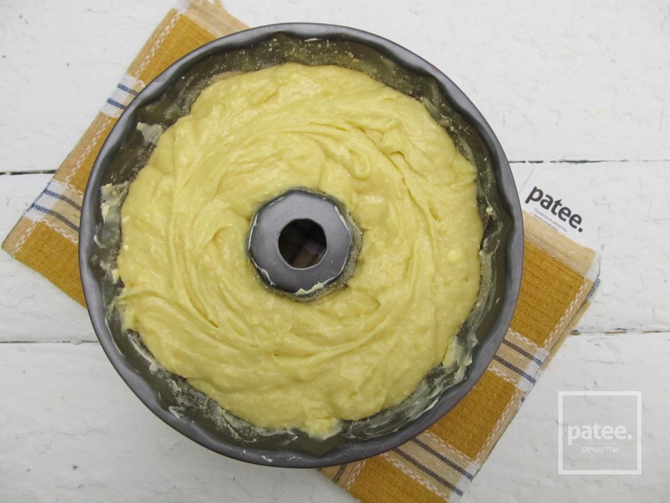 Кекс с белковым кремом - Шаг 9