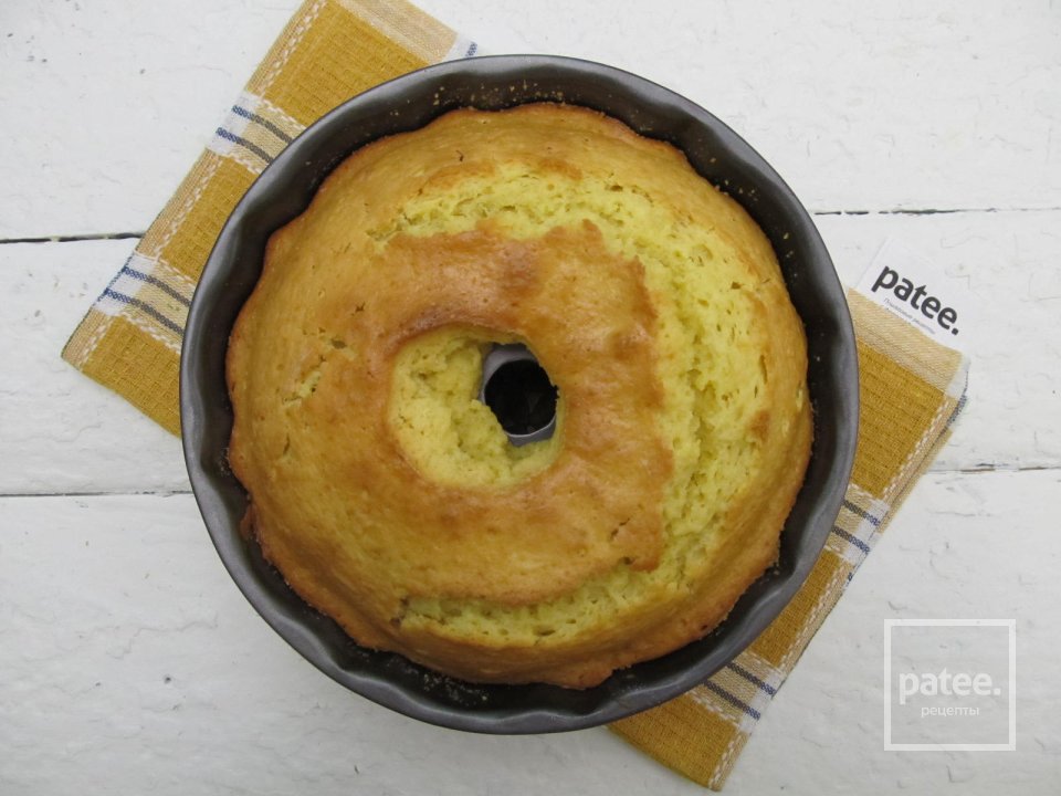 Кекс с белковым кремом - Шаг 12