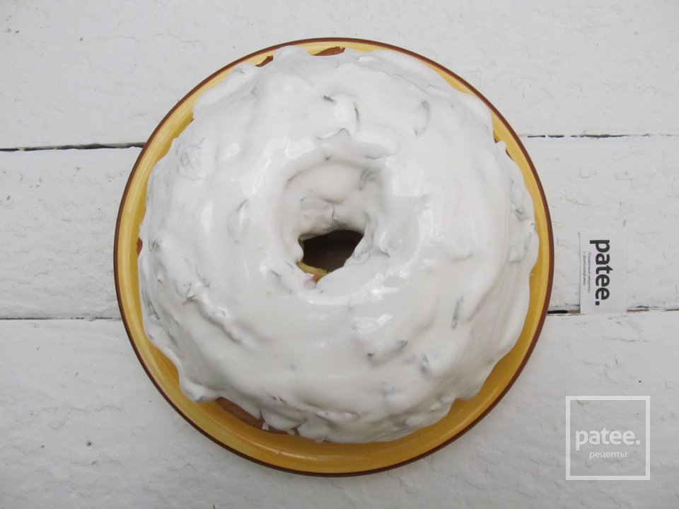 Кекс с белковым кремом - Шаг 13