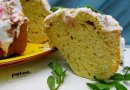 Кекс с белковым кремом