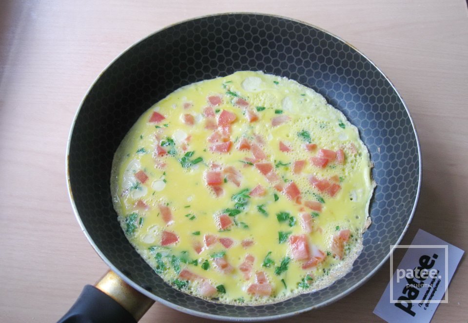 Куриные зразы с омлетом в соусе - Шаг 9