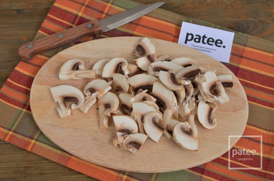 Салат с курицей и грибами - Шаг 4