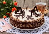 Торт шоколадно-пудинговый