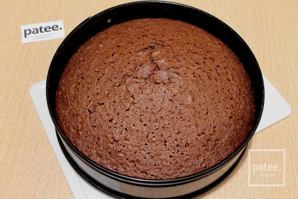 Торт шоколадно-пудинговый - Шаг 6