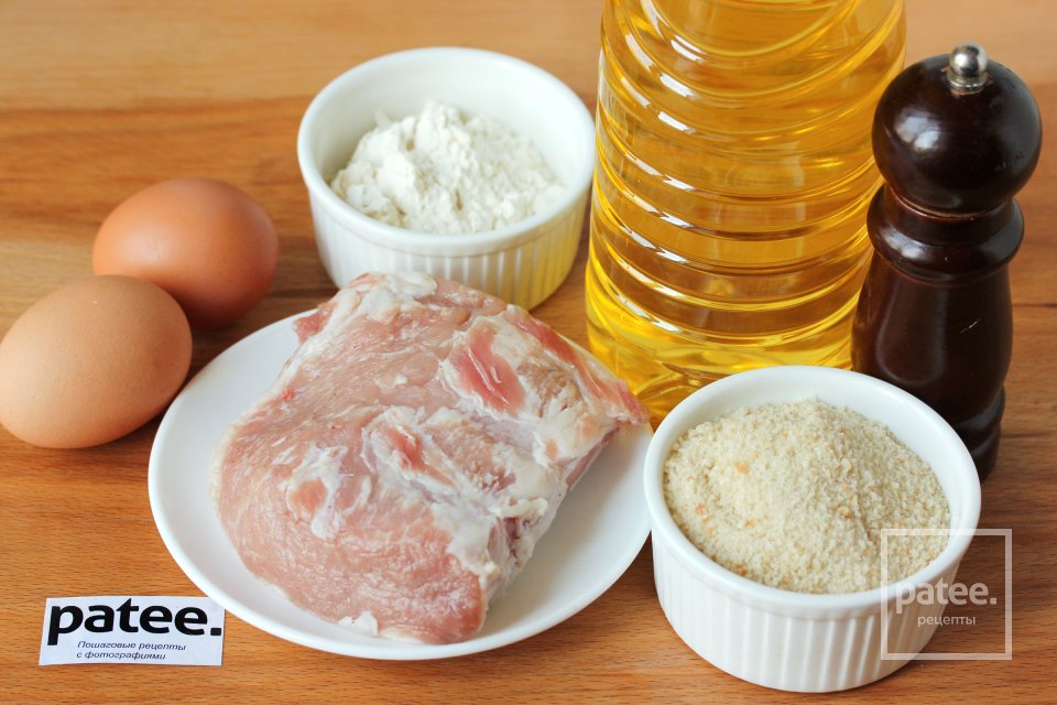 Отбивные из свиной корейки - Шаг 1