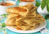 Заварные блины на кефире