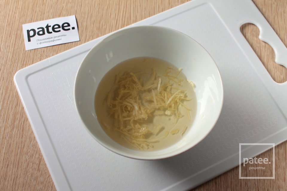 Салат с гранатом, капустой и курицей - Шаг 11