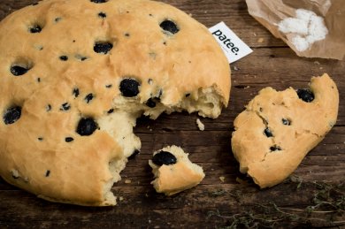 Рецепт Фокачча с маслинами