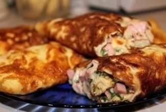 Омлет - рулет