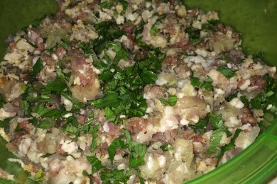 долма смешанный - приготовление