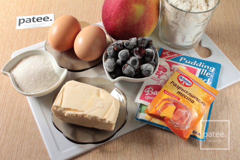 Пирог фруктово-ягодный - Шаг 1