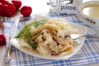 Бешбармак с курицей