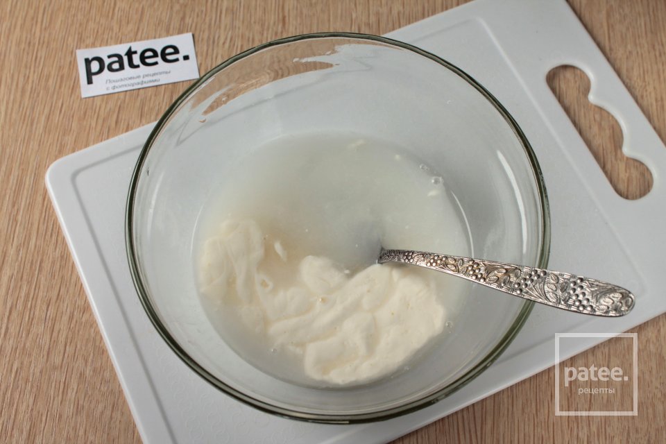 Сметанные галушки с грибами - Шаг 2