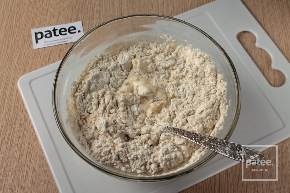 Сметанные галушки с грибами - Шаг 4
