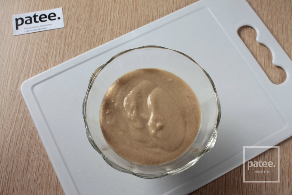 Кофейный пудинг с шоколадной прослойкой - Шаг 9